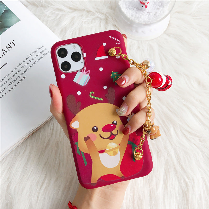 owlcase Christmas Cartoon Deer iphone cases