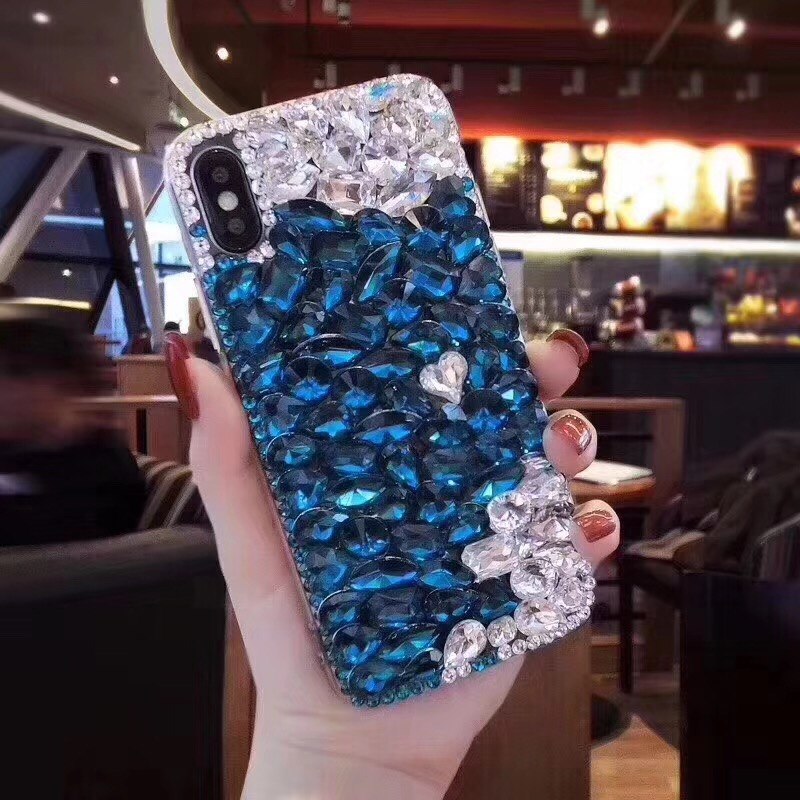 3D Luxury Crystal Rhinestone Bling iPhone Case