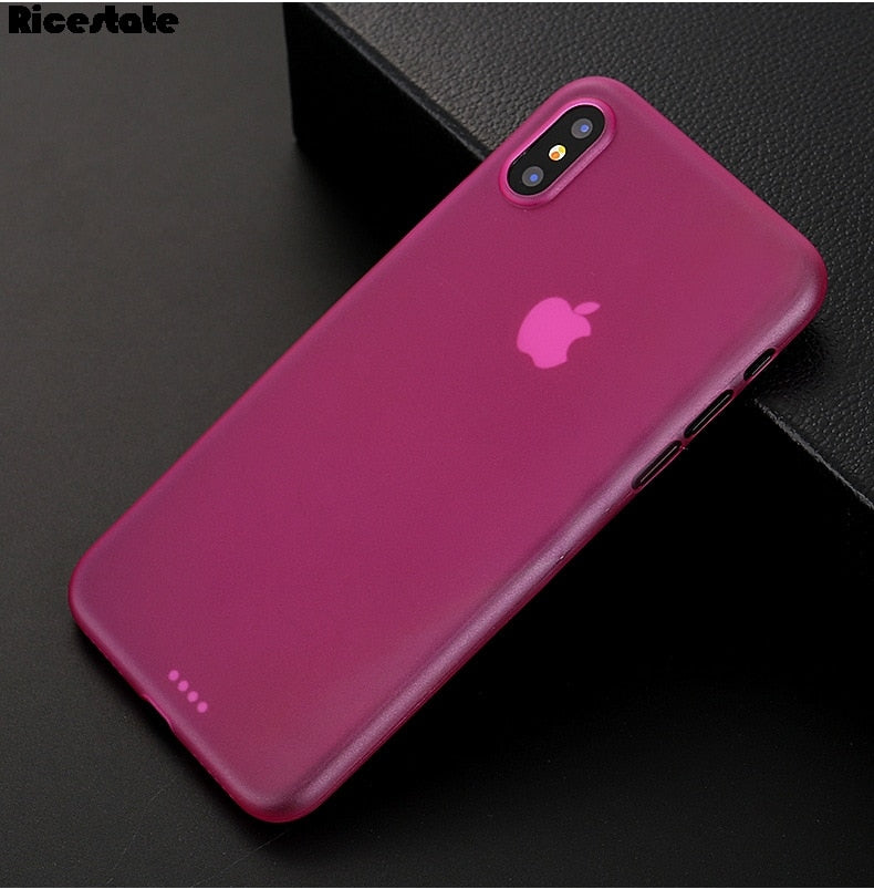 0.3mm Ultra Thin frosted Case Matte Plastic Back Cover Case