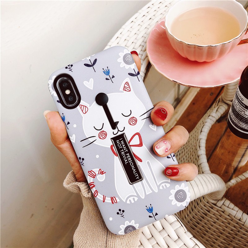 Fashion Ring Buckle iPhone Cases