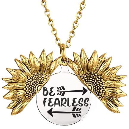 Be Fearless in the Pursuit of...Necklace - Arrows