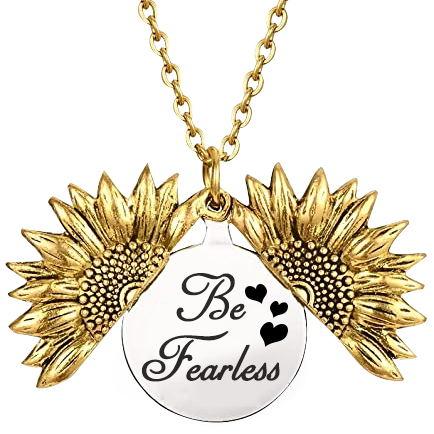 Be Fearless in the Pursuit of...Necklace - Heart