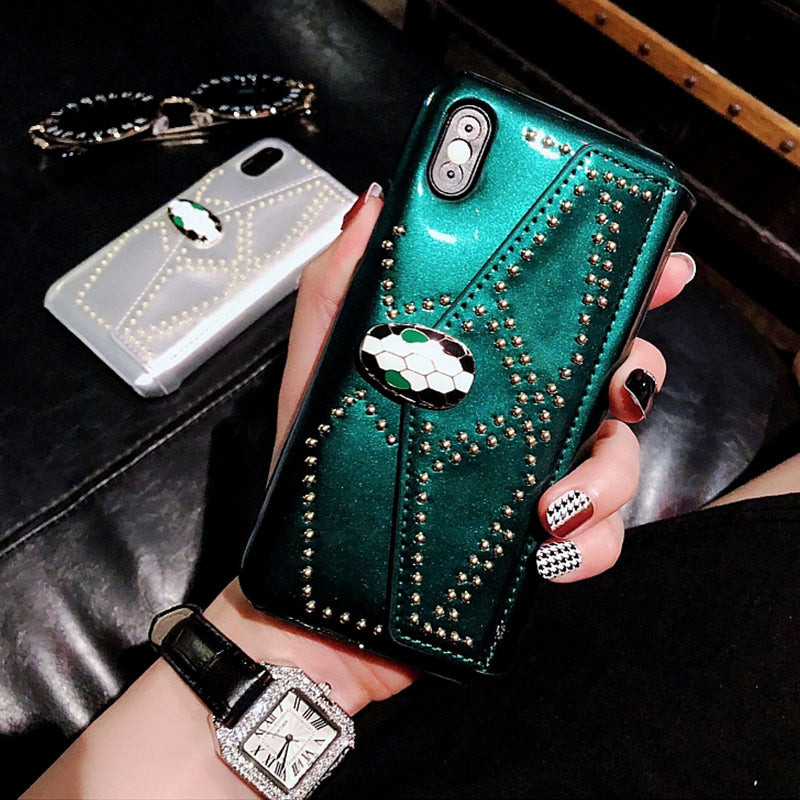 Fashion Crystal Bracket Function iPhone Cases