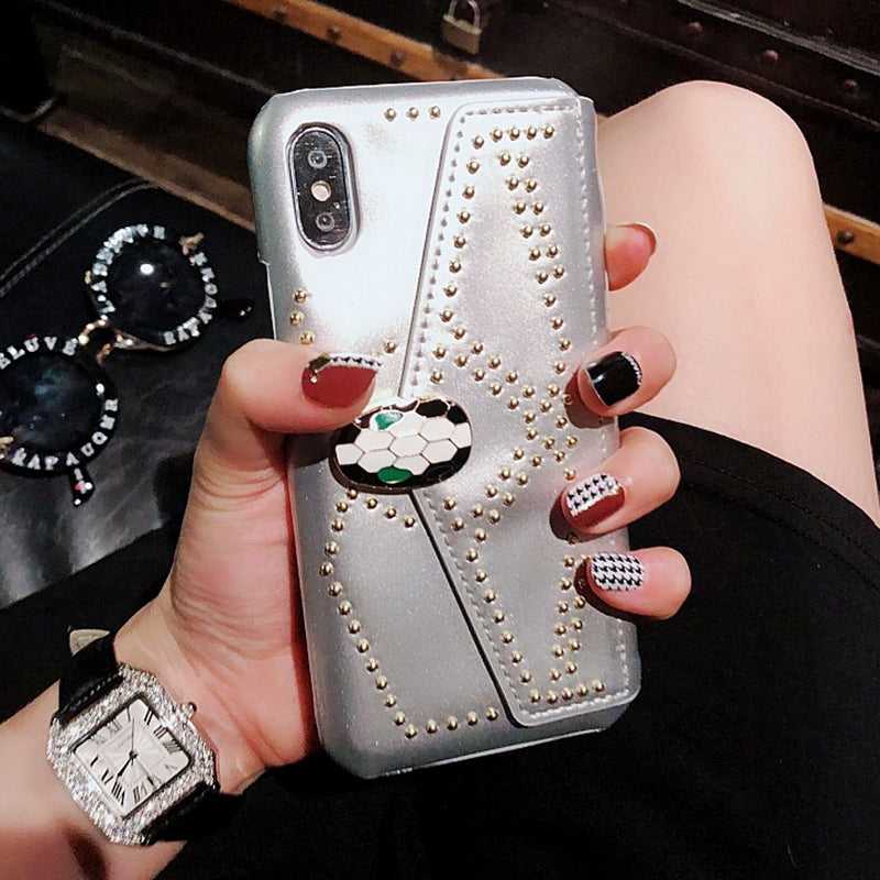 Fashion Crystal Bracket Function iPhone Cases