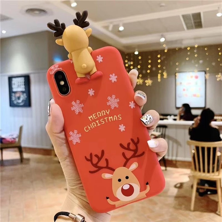 Christmas Theme Soft TPU Phone Cases（Buy now save $3）