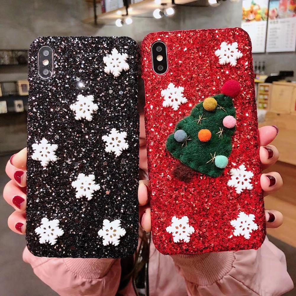 owlcase Fashion Christmas Gifts Glitter iPhone Cases