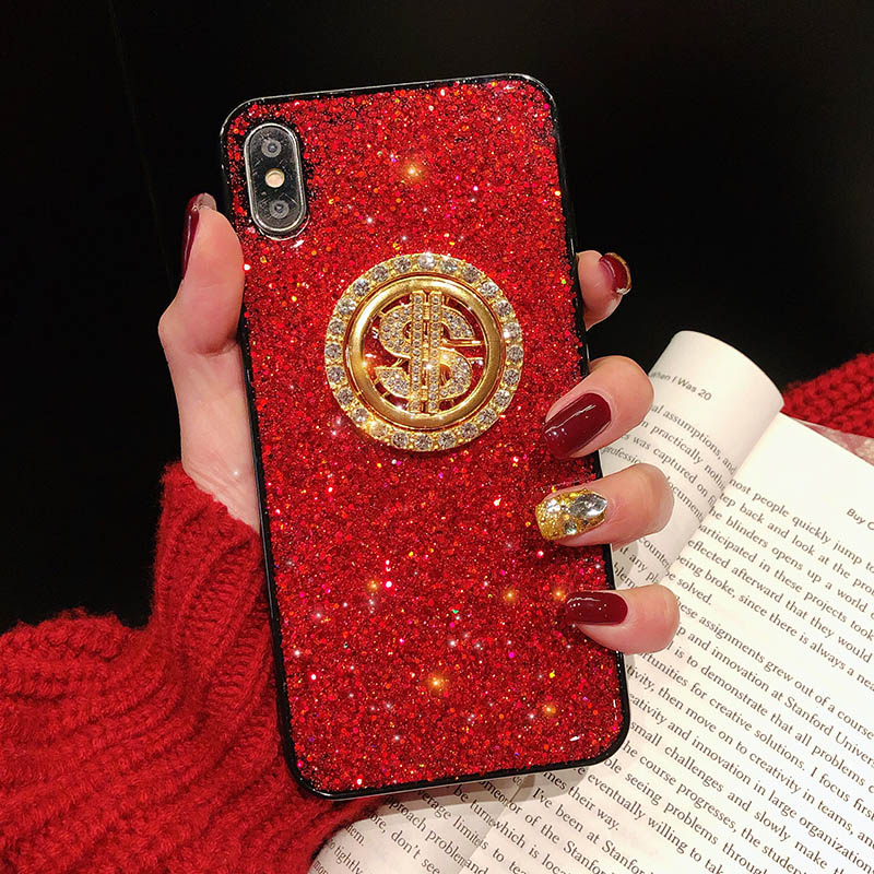 Bling Bumper Rotatable Stand iPhone Cases