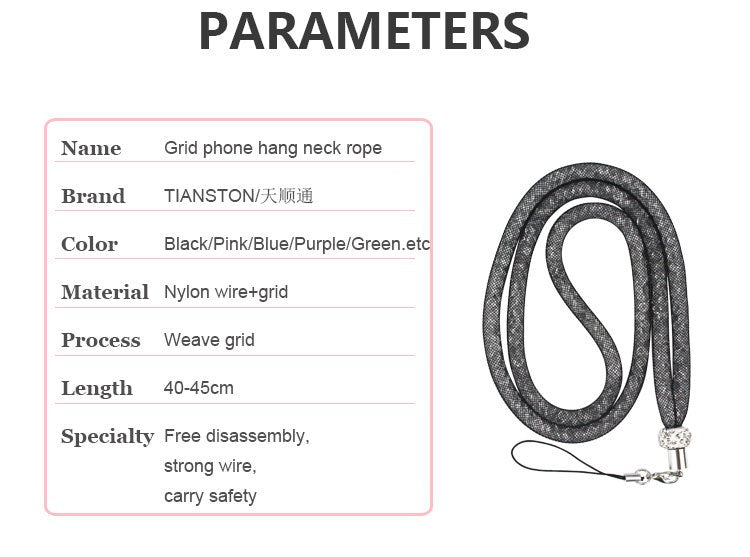 Buckle Ring Rotary Rope for iPhone