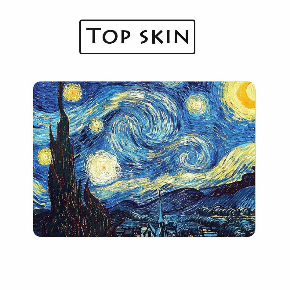 Van Gogh's Starry Sky Cover for Laptop