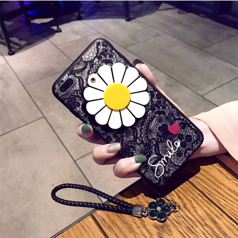 Owlcase Sun Flower Mirror Lace  Cover iphone cases