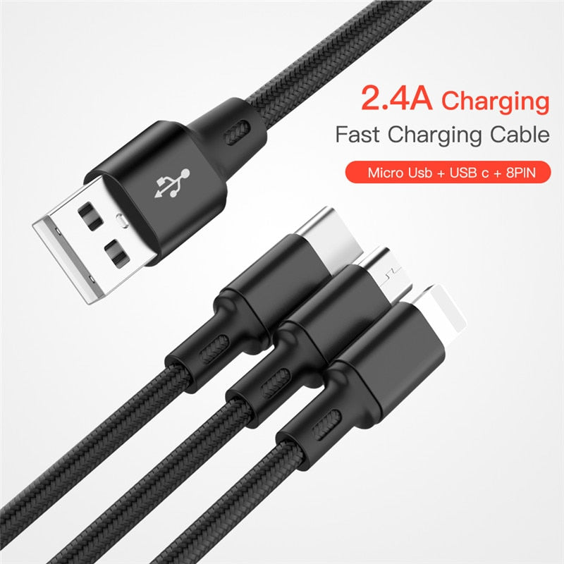 3 in 1 Cable Charger